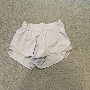 Lululemon Hotty Hot Short II *Long 4" Serene Blue LR Size 6